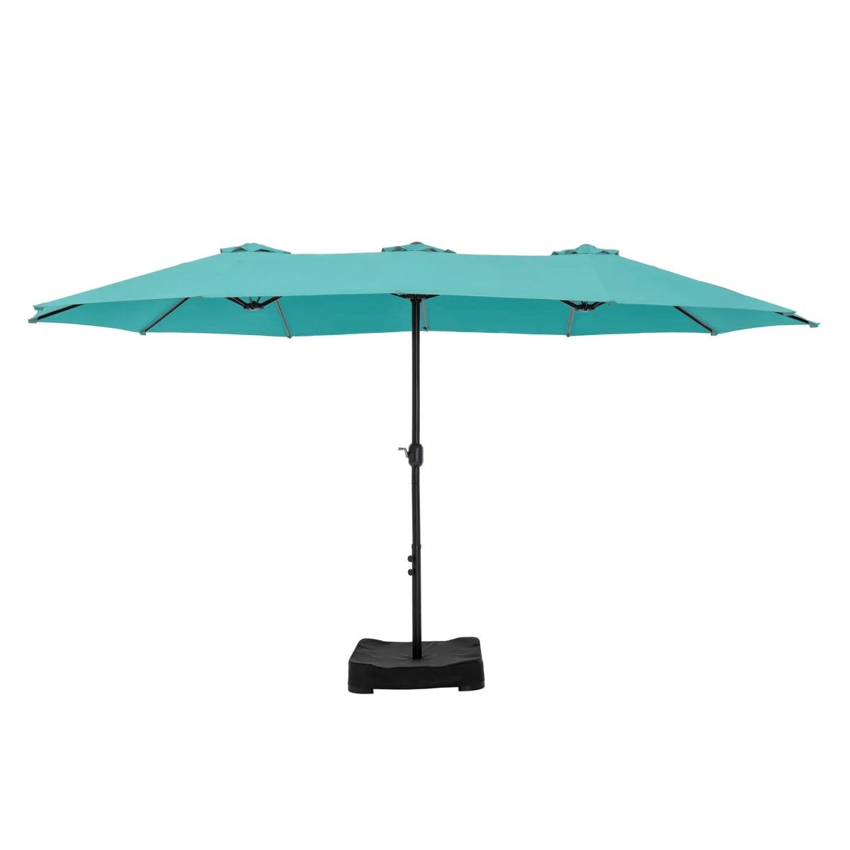 MAISON ARTS Grand Parasol Double Face de 4,5 m avec Base Incluse pour Patio