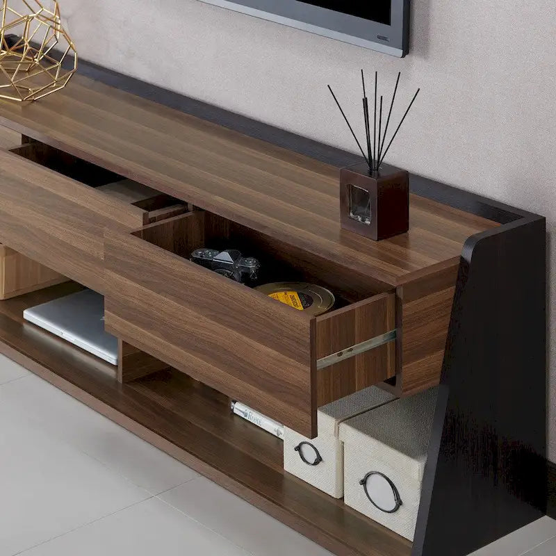 Meuble TV 3 tiroirs de 73 pouces par