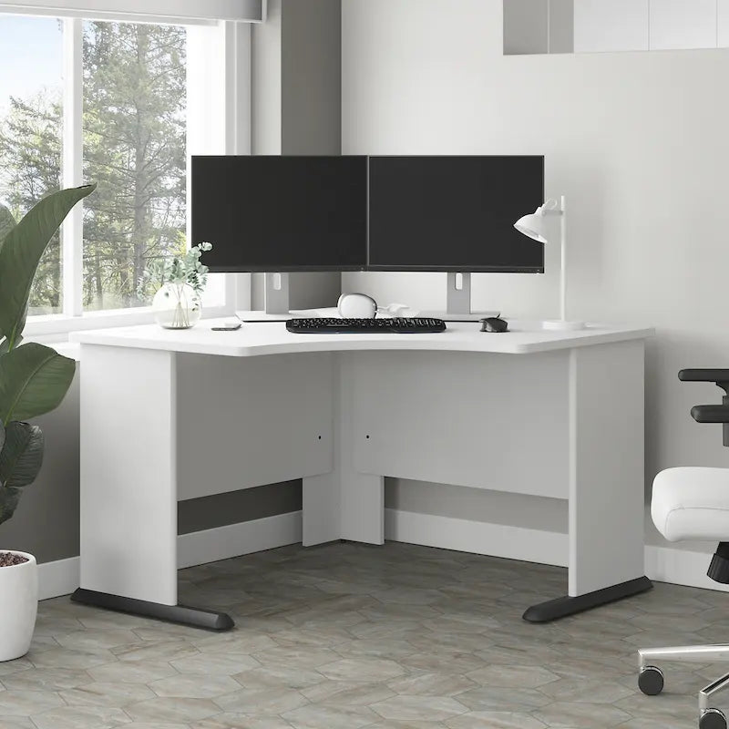 Bureau d'angle informatique 48W par