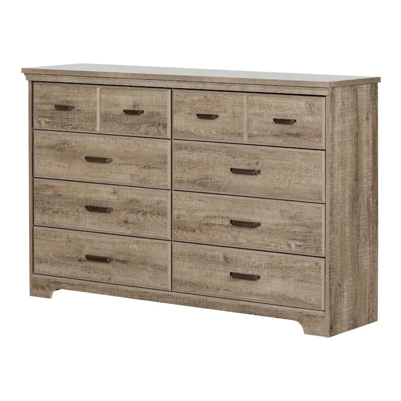 Commode double 8 tiroirs