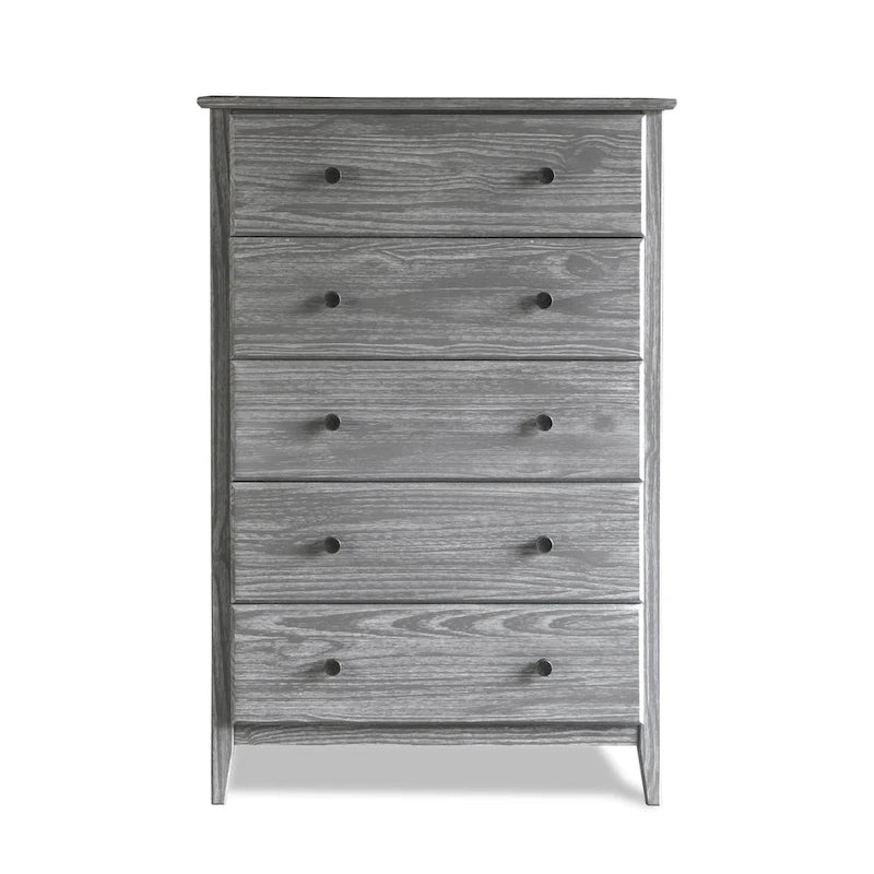 Commode à 5 tiroirs en bois massif