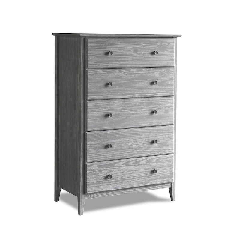 Commode à 5 tiroirs en bois massif