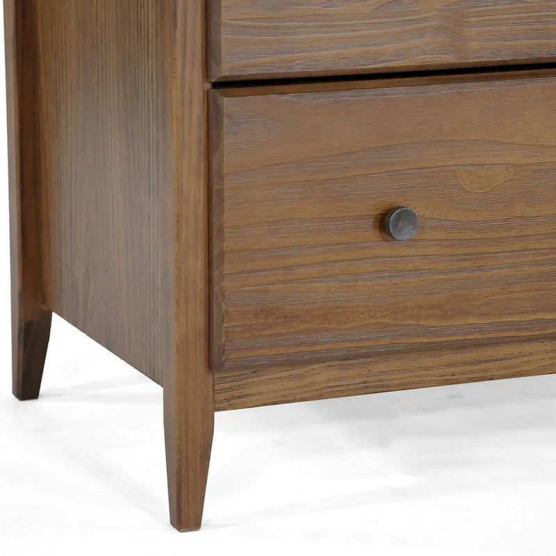 Commode à 5 tiroirs en bois massif