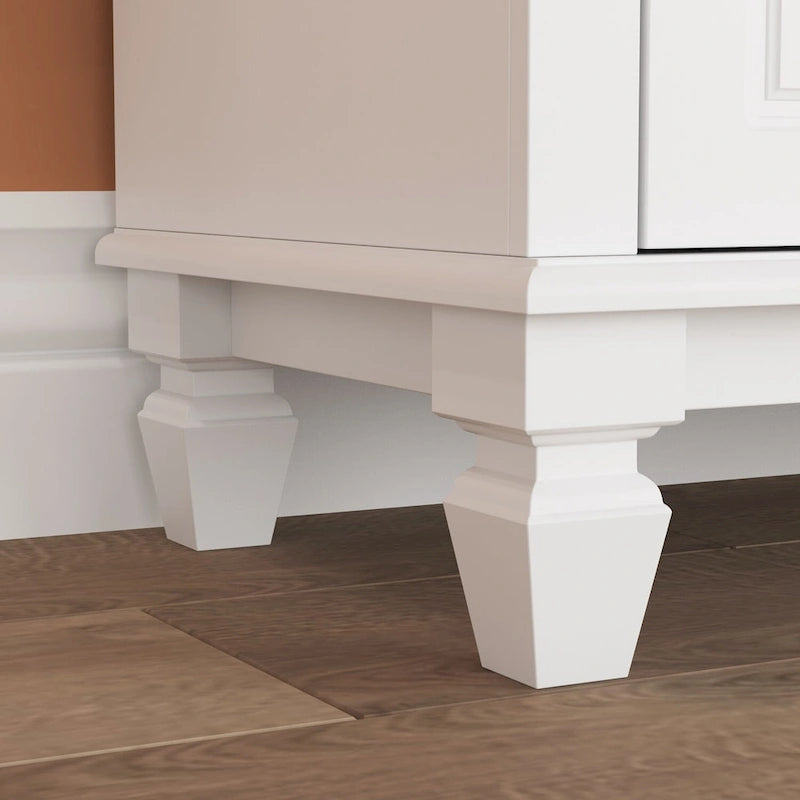 Commode moderne à 6 tiroirs en bois, meuble de rangement organisateur