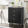 4 Drawers Chest Of Dresser Storage Imitation Marble Texture Tower Cabinet Bedroom Organizer