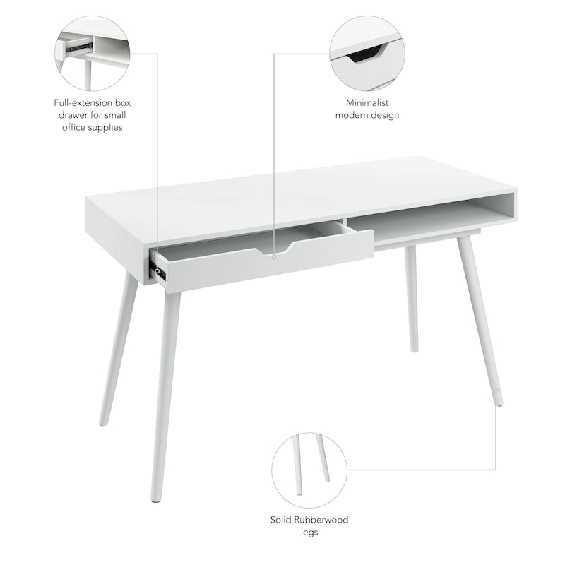 Bureau informatique 54W avec rangement