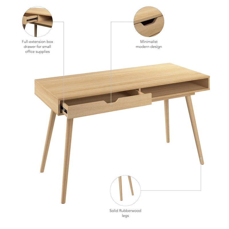 Bureau informatique 54W avec rangement
