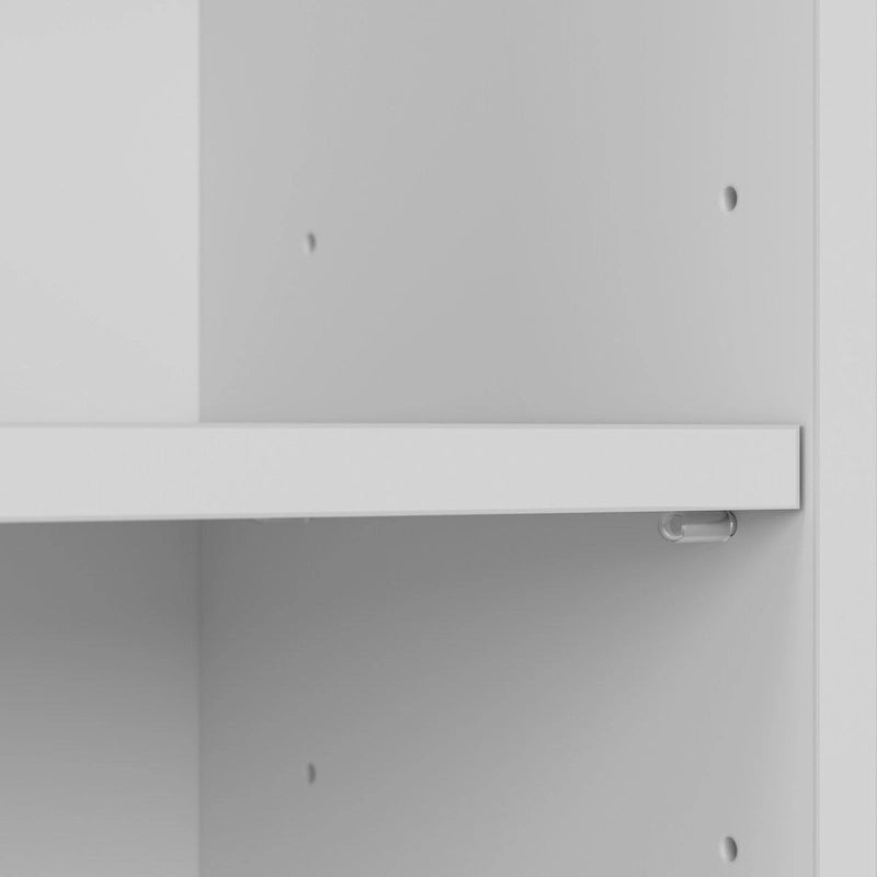 Bureau d'angle debout 52W avec étagères