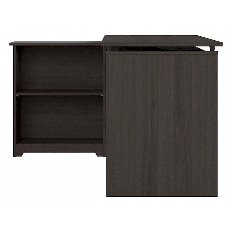 Bureau d'angle debout 52W avec étagères